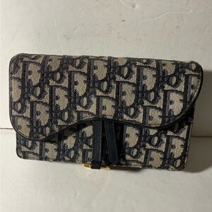 Dior Women's Saddle rectangular cloth handbag